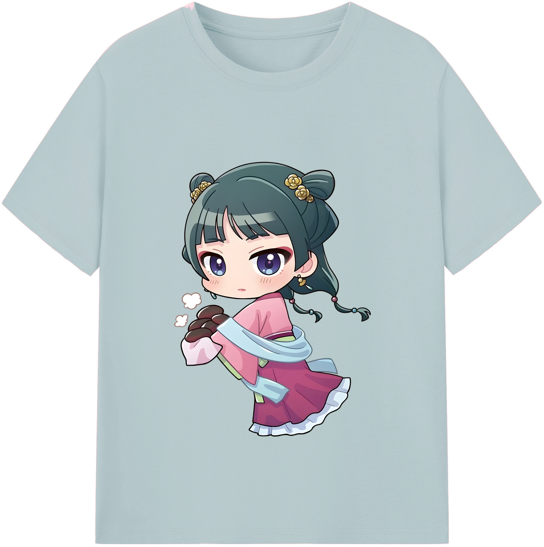 （画像用） 薬屋のひとりごと The Apothecary Diaries 綿100％半袖Tシャツ（フロントプリント）